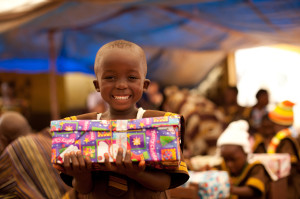 Youth Group Service Project - Operation Christmas Child Shoeboxes