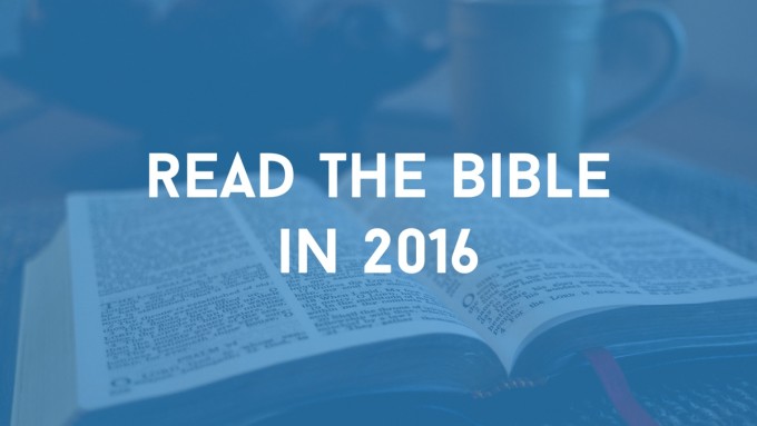 Read The Bible In 2016